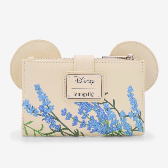 Loungefly Disney Minnie Mouse Blue Floral
Wallet  NWT - Picture 2 of 4